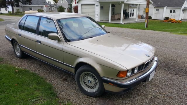 1991 Tan BMW 7-Series iL