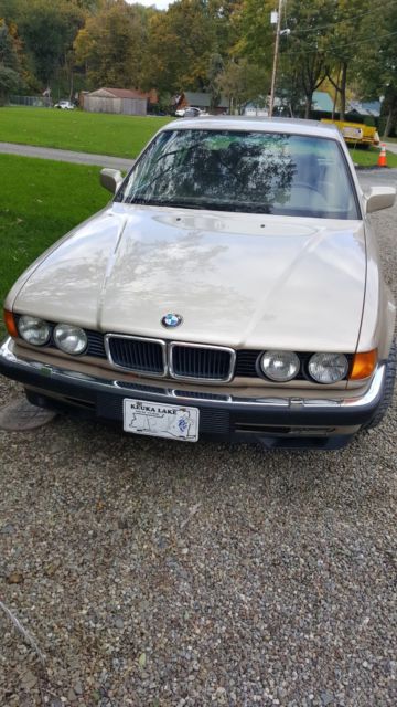 1991 Tan BMW 7-Series iL