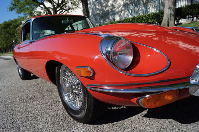 1969 Red Jaguar XKE E-Type Series II Coupe