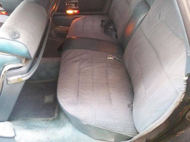 1976 Black Cadillac DeVille Sedan