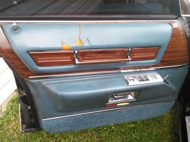 1976 Black Cadillac DeVille Sedan