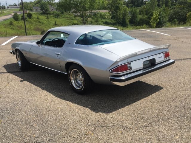 1976 Silver Chevrolet Camaro