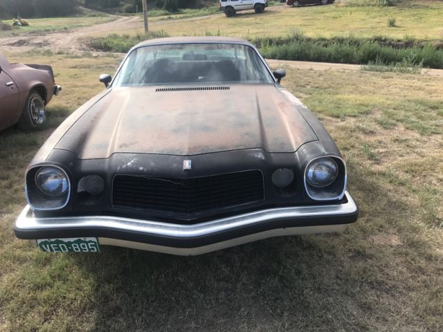 1976 White Chevrolet Camaro Coupe
