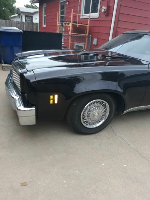 1976 Black Chevrolet El Camino