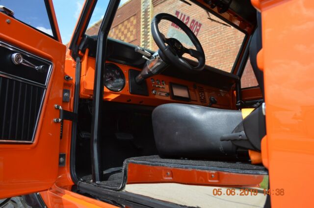 1976 Orange Ford Bronco SUV