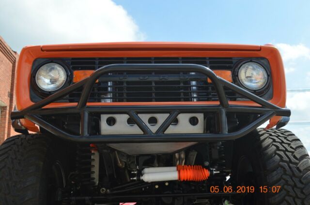 1976 Orange Ford Bronco SUV