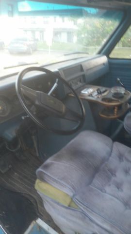 1976 Blue GMC Vandura Van Camper