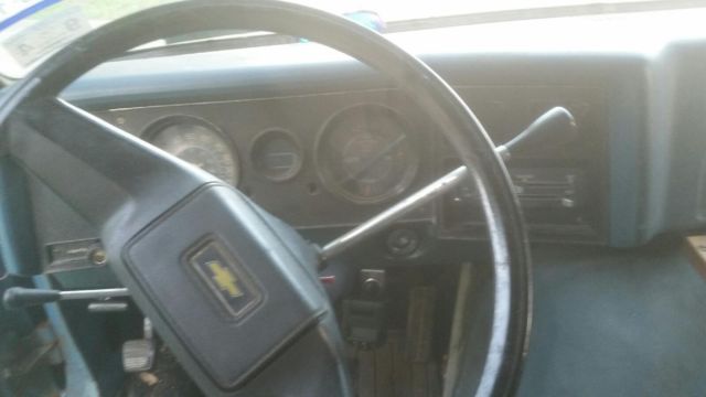 1976 Blue GMC Vandura Van Camper