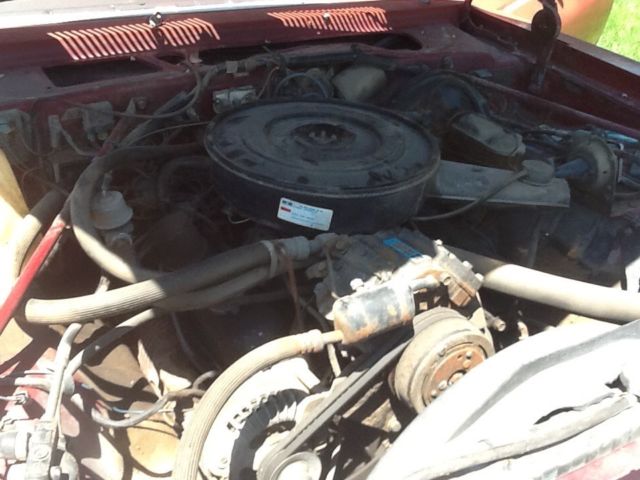 1976 Red Plymouth volare Coupe