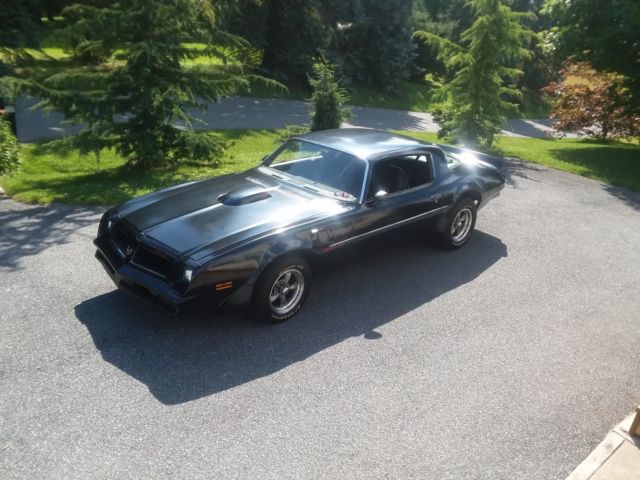 1976 Black Pontiac Trans Am Hard top