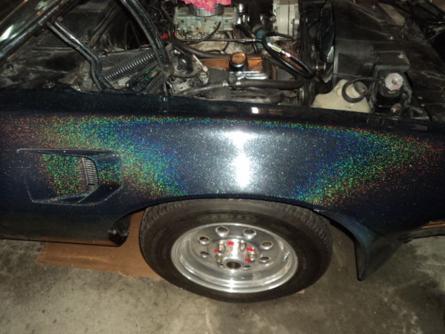 1976 multi-color Pontiac Trans Am Coupe