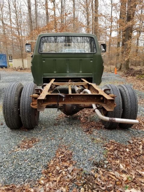 1976 Green Ford F-350 Cab & Chassis