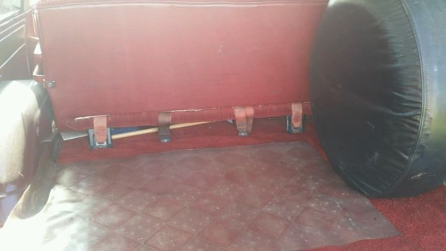 19770000 Crimson Chevrolet Blazer SUV