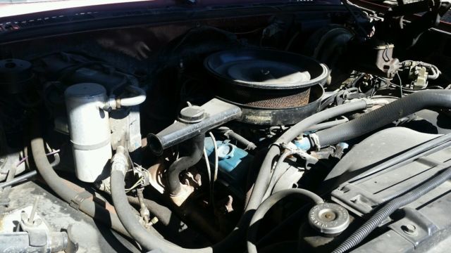 19770000 Crimson Chevrolet Blazer SUV