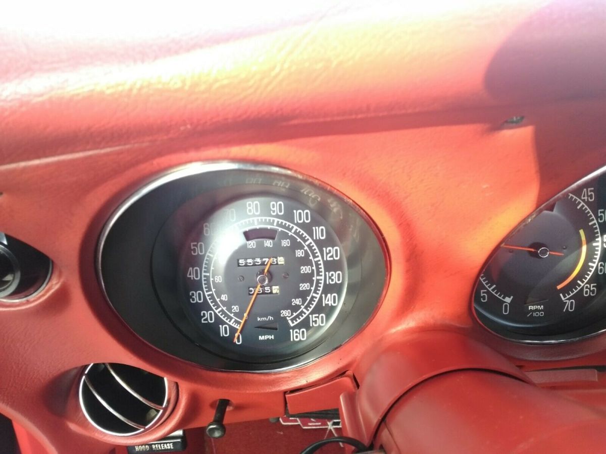 1977 Red Chevrolet Corvette Coupe