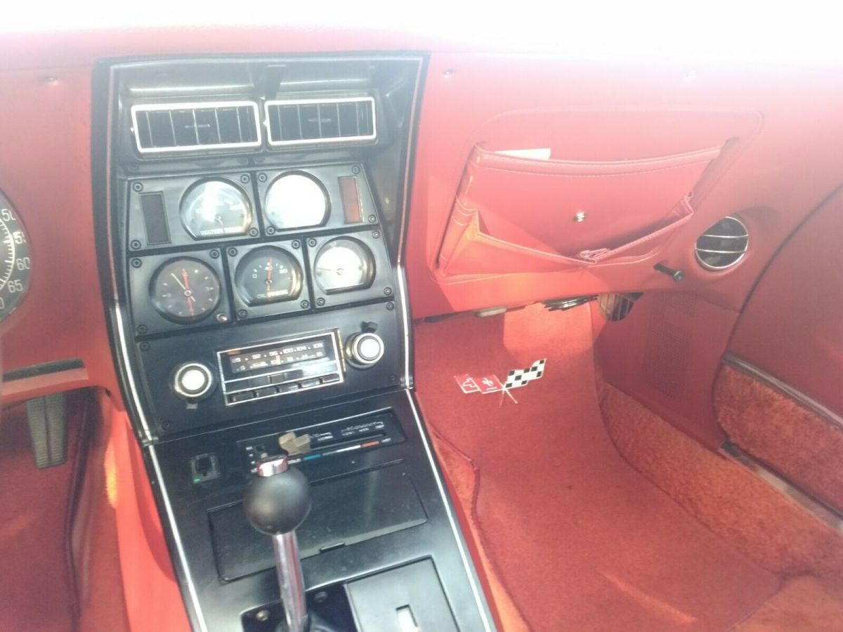 1977 Red Chevrolet Corvette Coupe