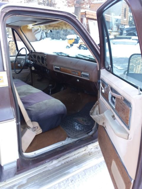 1977 Brown Chevrolet C/K Pickup 1500 Standard Cab Pickup