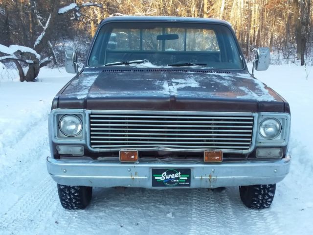 1977 Brown Chevrolet C/K Pickup 1500 Standard Cab Pickup