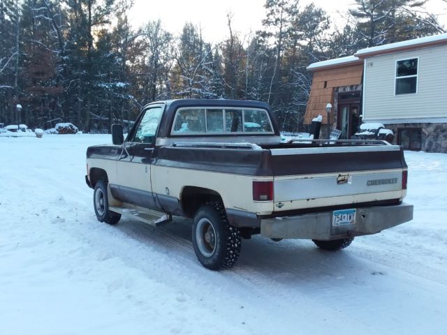 1977 Brown Chevrolet C/K Pickup 1500 Standard Cab Pickup