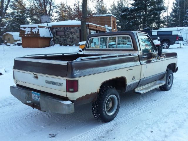 1977 Brown Chevrolet C/K Pickup 1500 Standard Cab Pickup