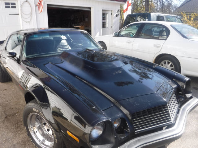 1977 Black Chevrolet Camaro Coupe