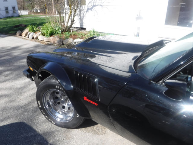 1977 Black Chevrolet Camaro Coupe