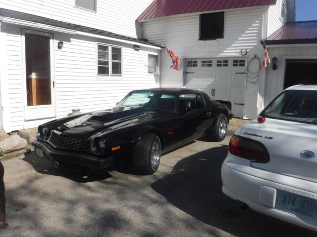 1977 Black Chevrolet Camaro Coupe