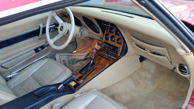 1977 Red Chevrolet Corvette Coupe