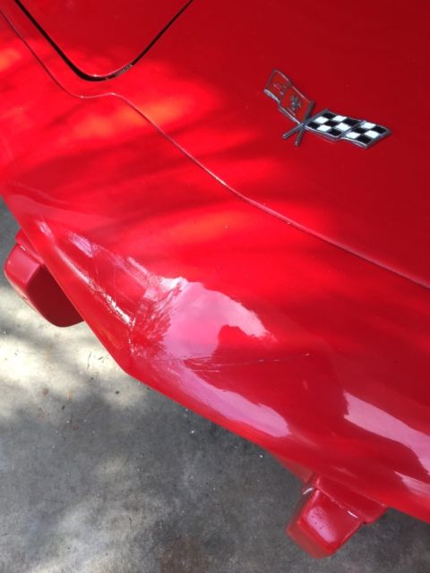 1977 Red Chevrolet Corvette Coupe