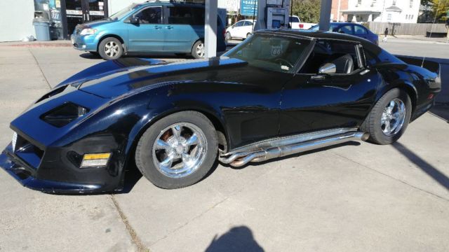 1977 Black Chevrolet Corvette