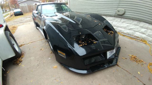 1977 Black Chevrolet Corvette