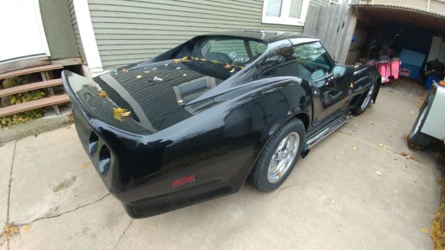 1977 Black Chevrolet Corvette
