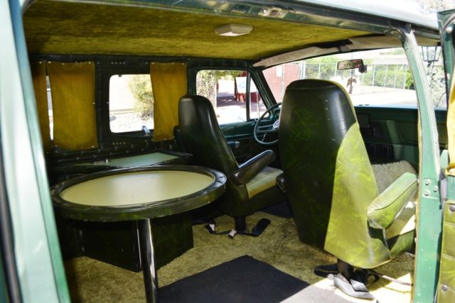 1977 Green and White Dodge Other Shorty Van