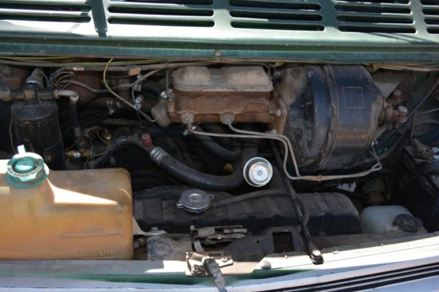 1977 Green and White Dodge Other Shorty Van