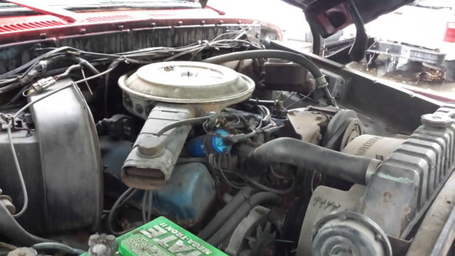 1977 Red Ford F-350 Cab & Chassis