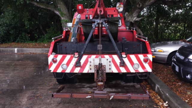 1977 Red Ford F-350 Cab & Chassis