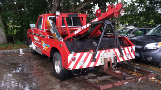 1977 Red Ford F-350 Cab & Chassis