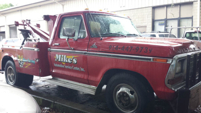 1977 Red Ford F-350 Cab & Chassis