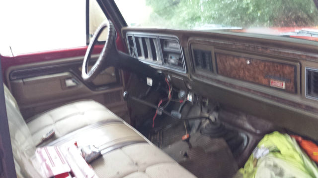 1977 Red Ford F-350 Cab & Chassis