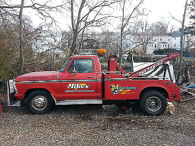 1977 Red Ford F-350 Cab & Chassis