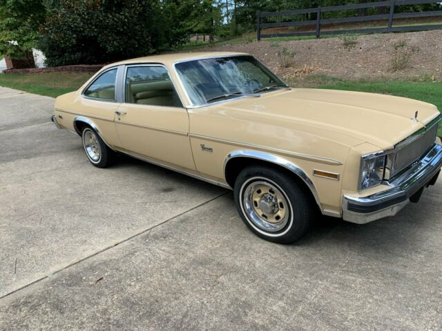 1977 Tan Chevrolet Nova Coupe