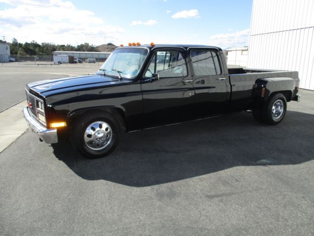 1989 Black Chevrolet C/K Pickup 3500