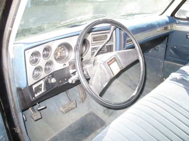 1989 Black Chevrolet C/K Pickup 3500