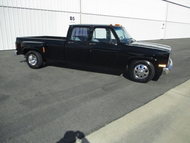 1989 Black Chevrolet C/K Pickup 3500