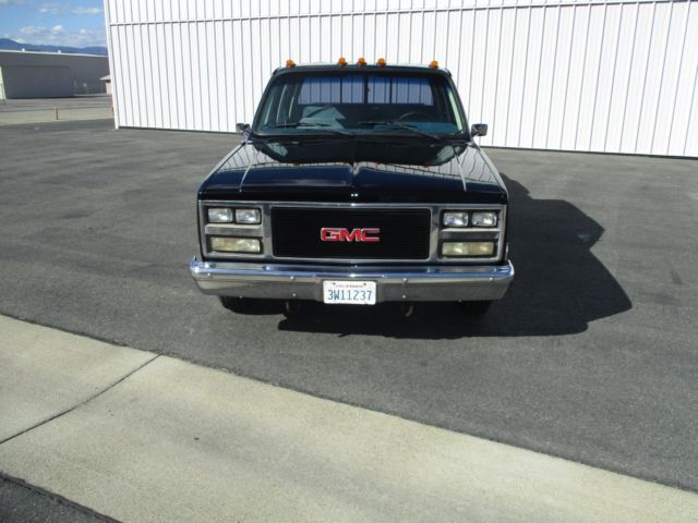 1989 Black Chevrolet C/K Pickup 3500