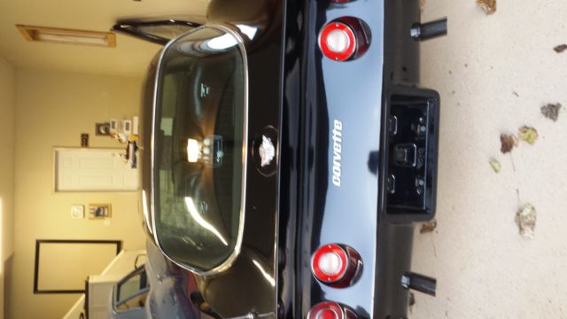 1978 Black Chevrolet Corvette fiberglass coupe