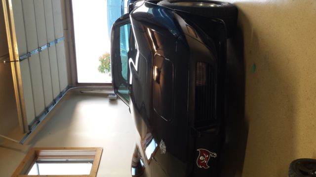 1978 Black Chevrolet Corvette fiberglass coupe