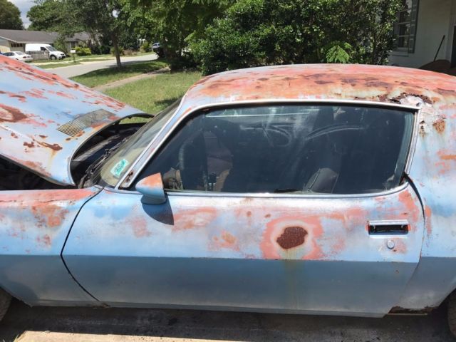 1978 Blue Chevrolet Camaro Coupe