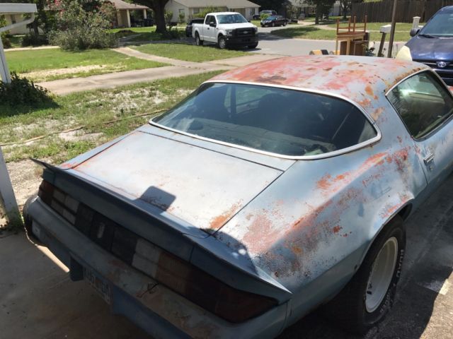 1978 Blue Chevrolet Camaro Coupe
