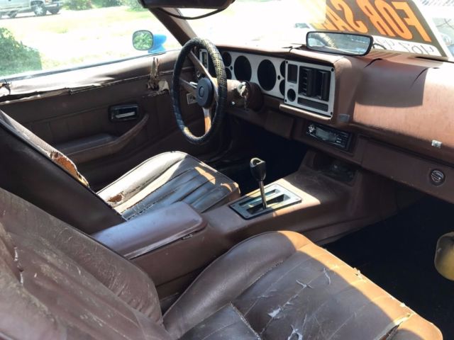 1978 Blue Chevrolet Camaro Coupe